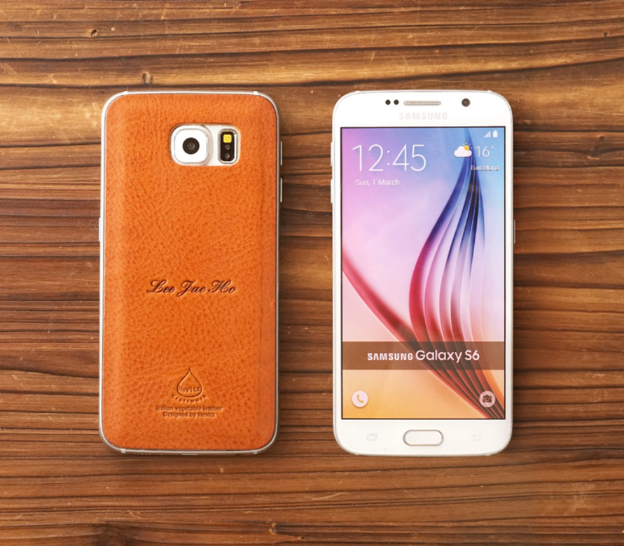 가죽공방 헤비츠 : Hevitz 3775 스마트폰 레더스킨 (갤럭시 S6)Smartphone Leather Skin for Galaxy S6 MX